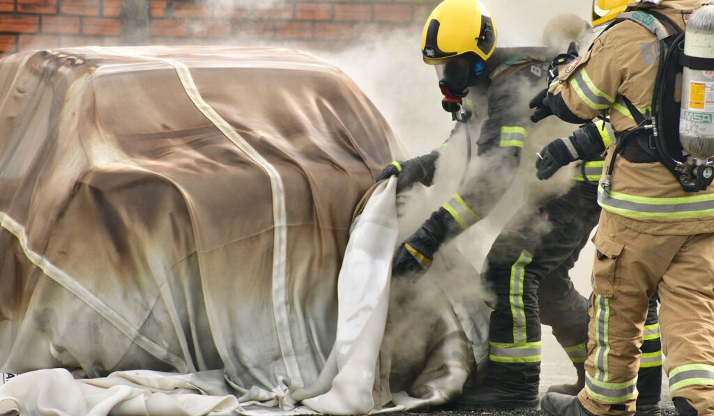 Aerosol Units für Brandbekämpfung von Elektroautos